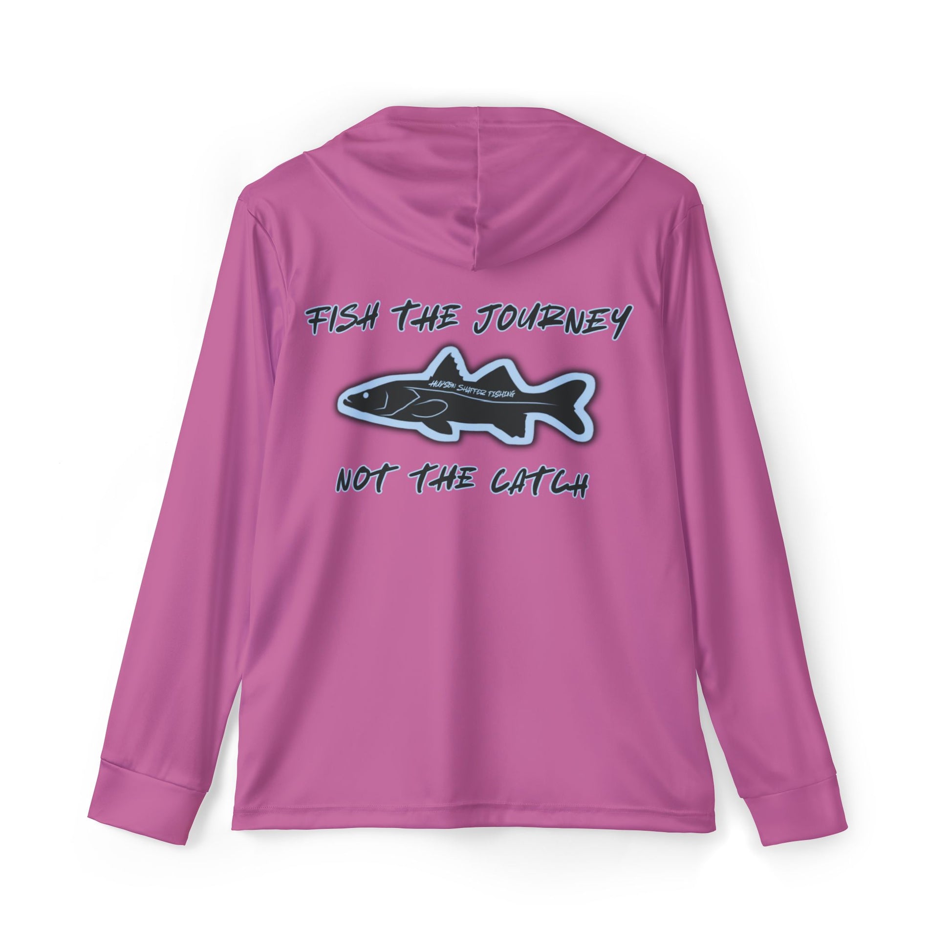 Fish The Journey UPF Hoodie (Pink)