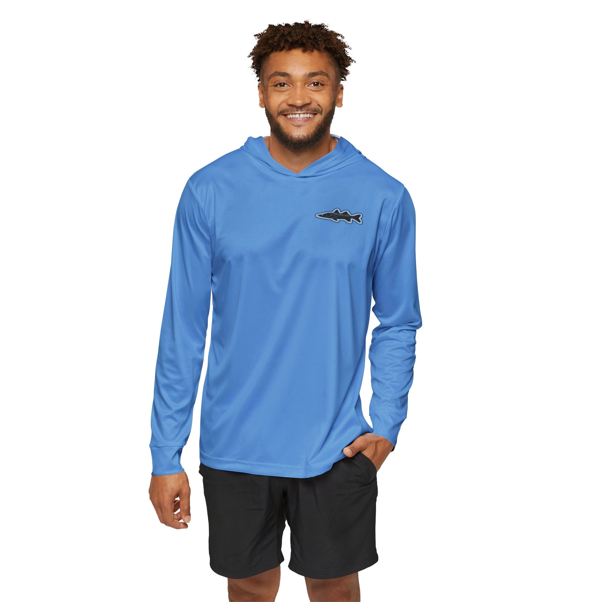 Fish The Journey UPF Hoodie (Blue)