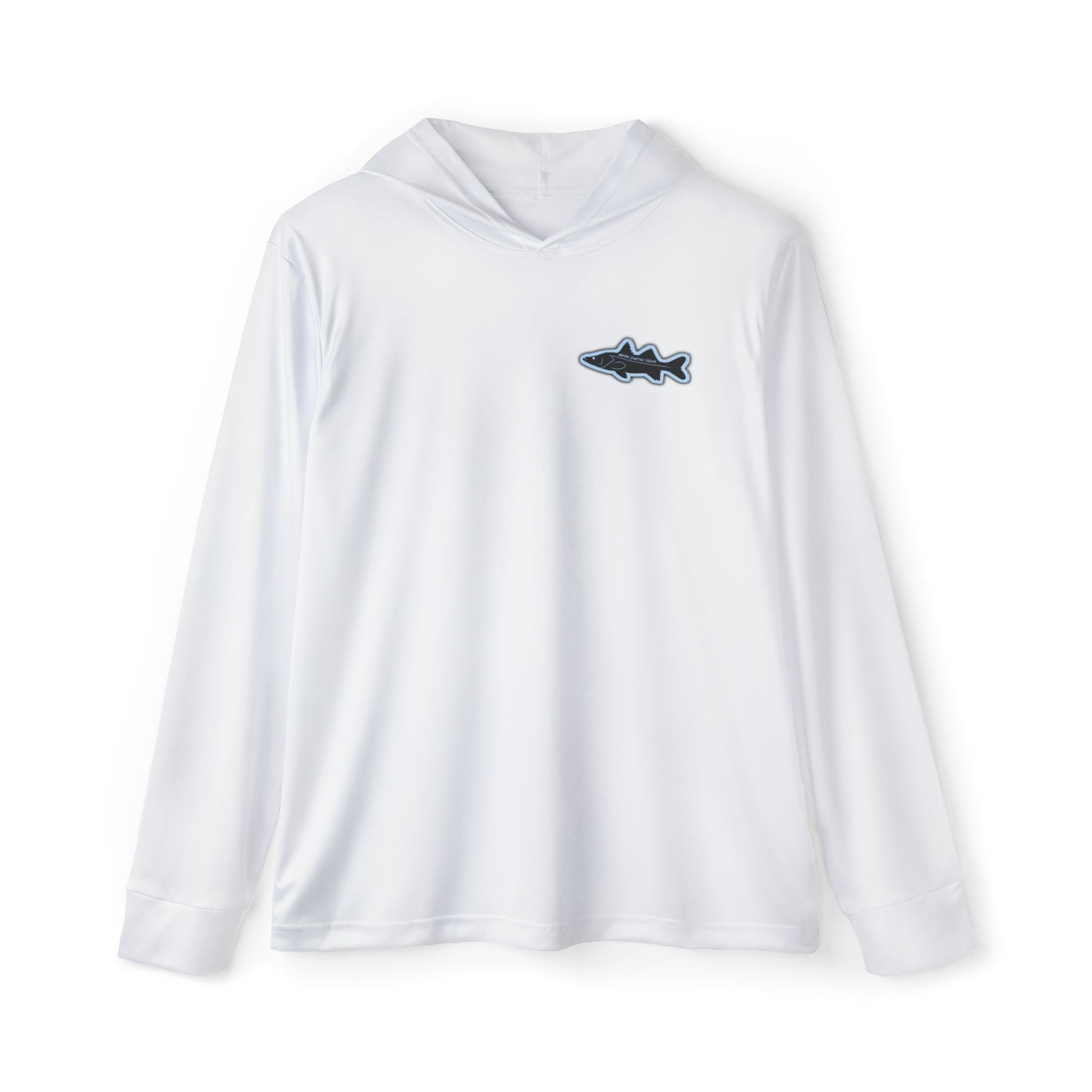 Fish The Journey UPF Hoodie (White)