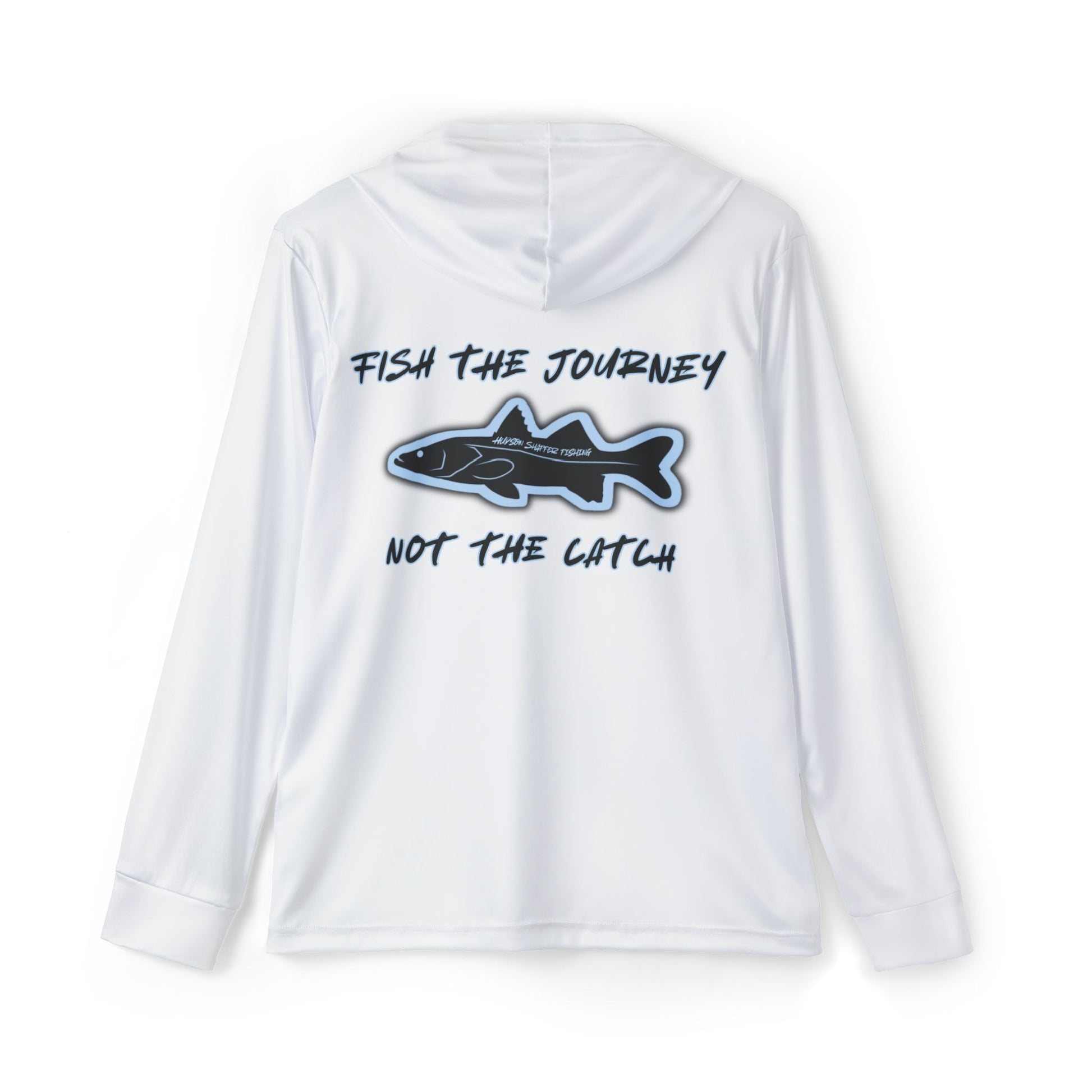 Fish The Journey UPF Hoodie (White)
