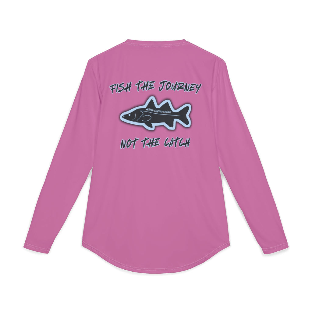 Fish The Journey UPF Long Sleeve (Pink)