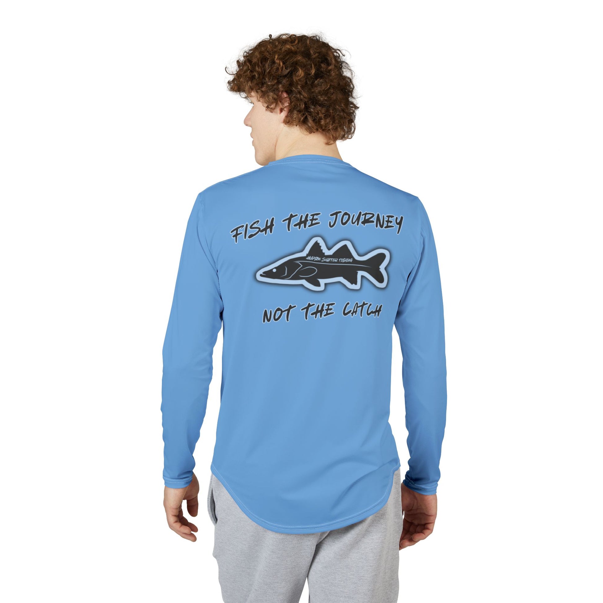 Fish The Journey UPF Long Sleeve (Blue)