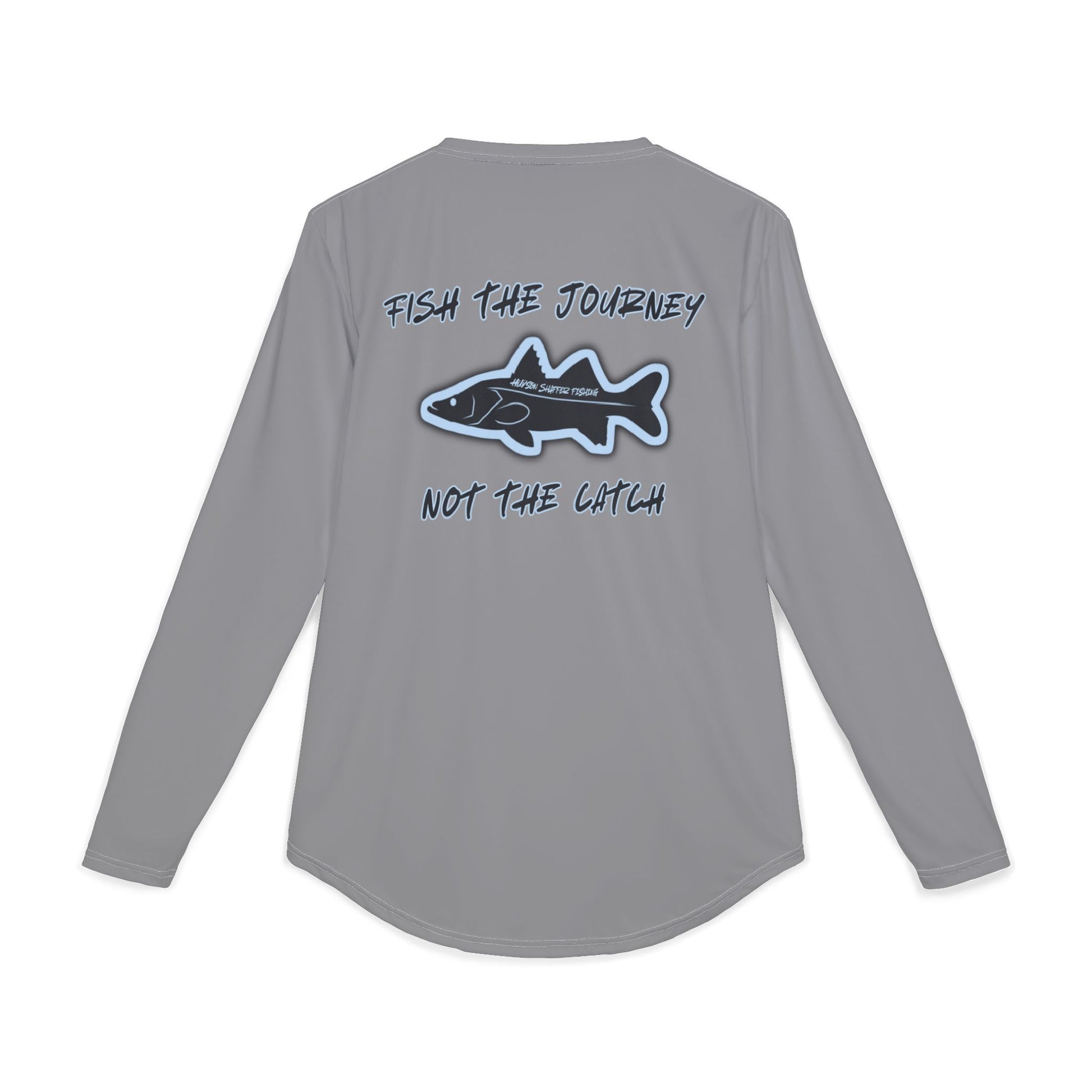 Fish The Journey UPF Long Sleeve (Grey)