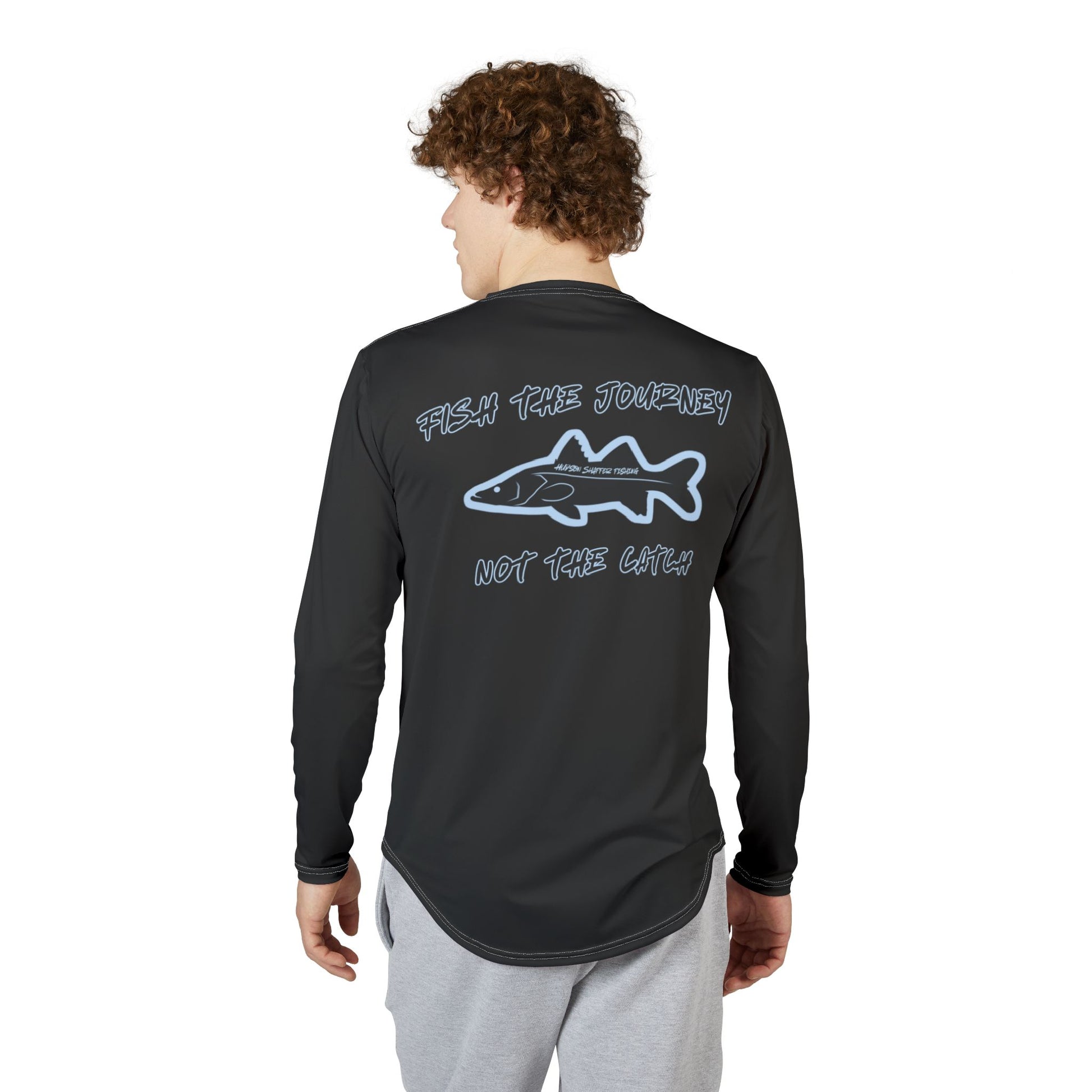 Fish The Journey UPF Long Sleeve (Black)