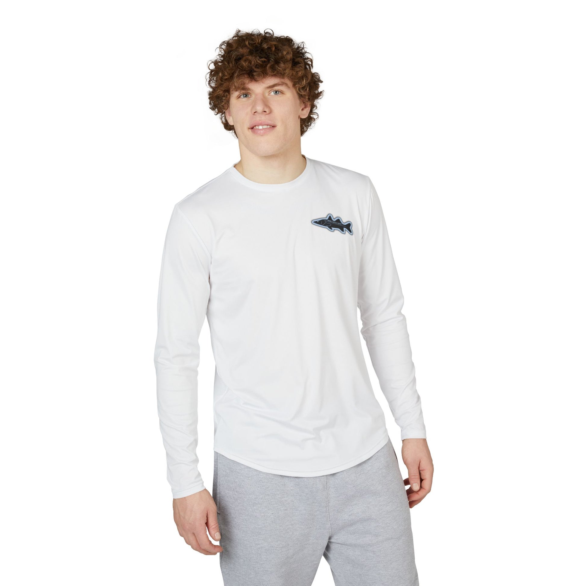 Fish The Journey UPF Long Sleeve (White)