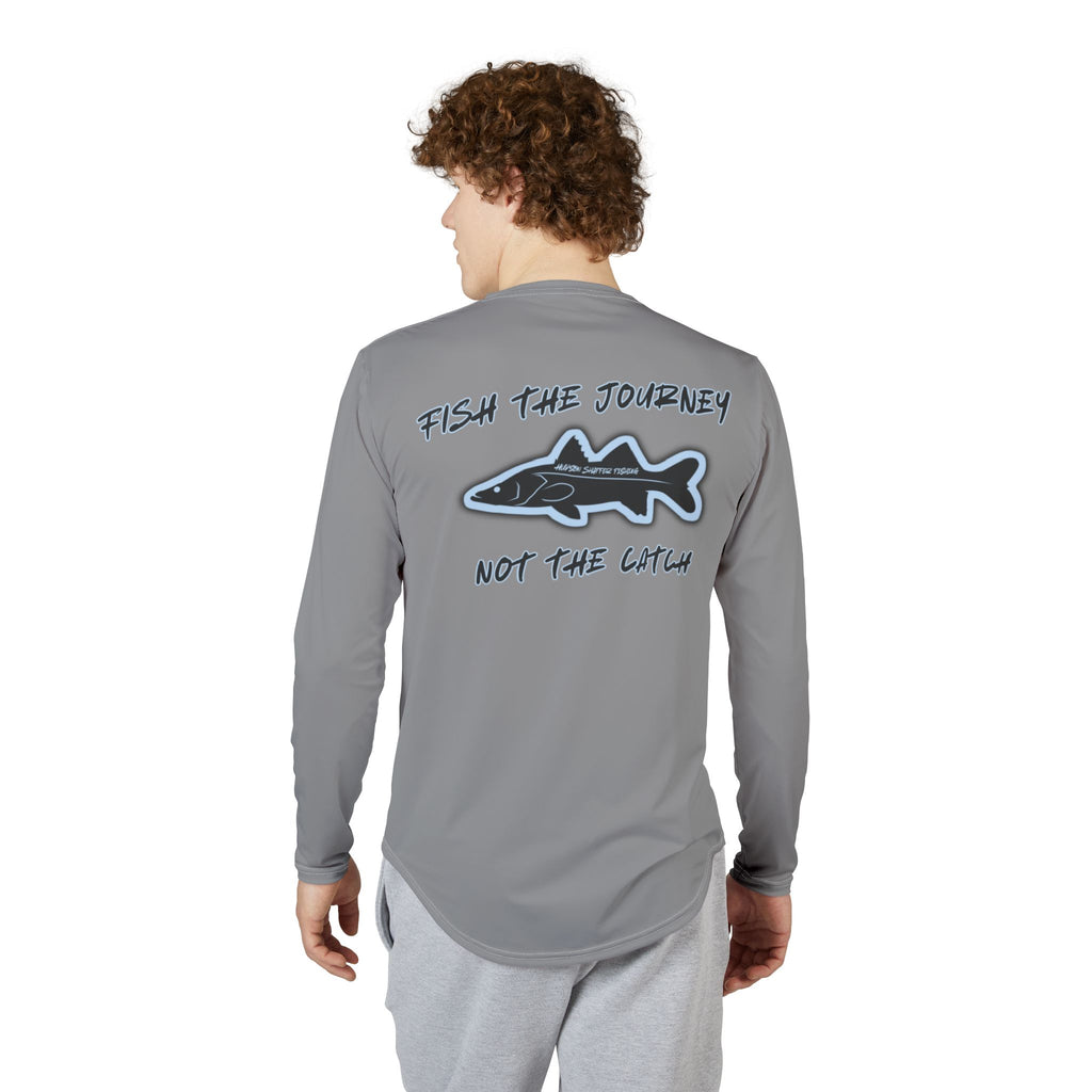 Fish The Journey UPF Long Sleeve (Grey)