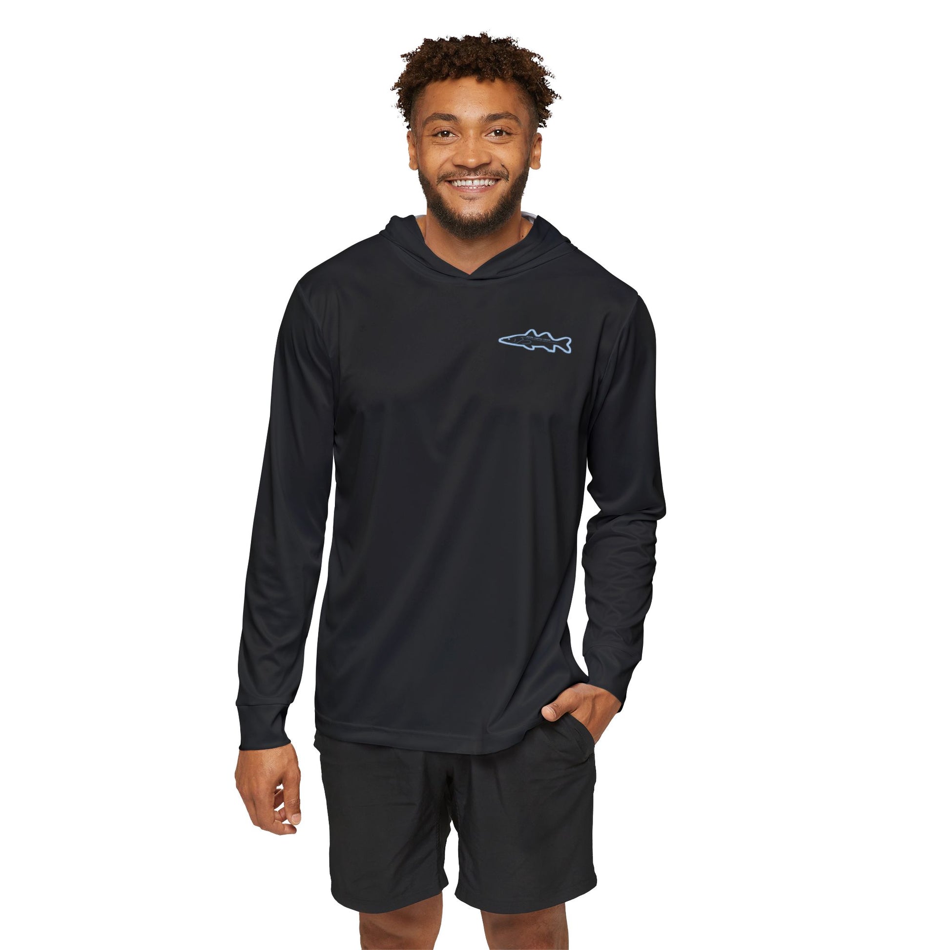 Fish The Journey UPF Hoodie (Black)