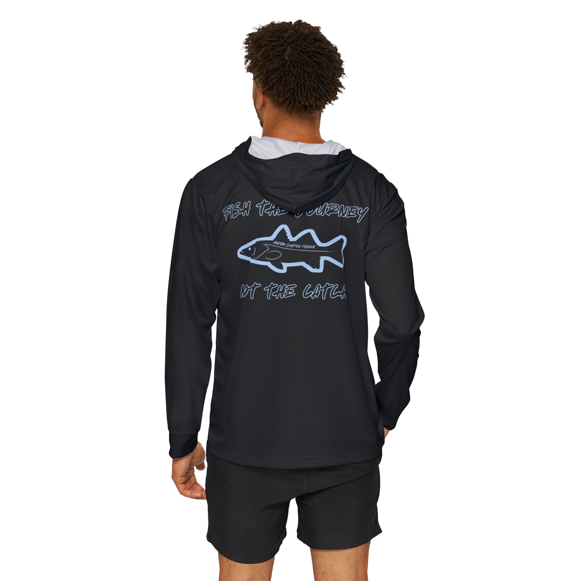 Fish The Journey UPF Hoodie (Black)