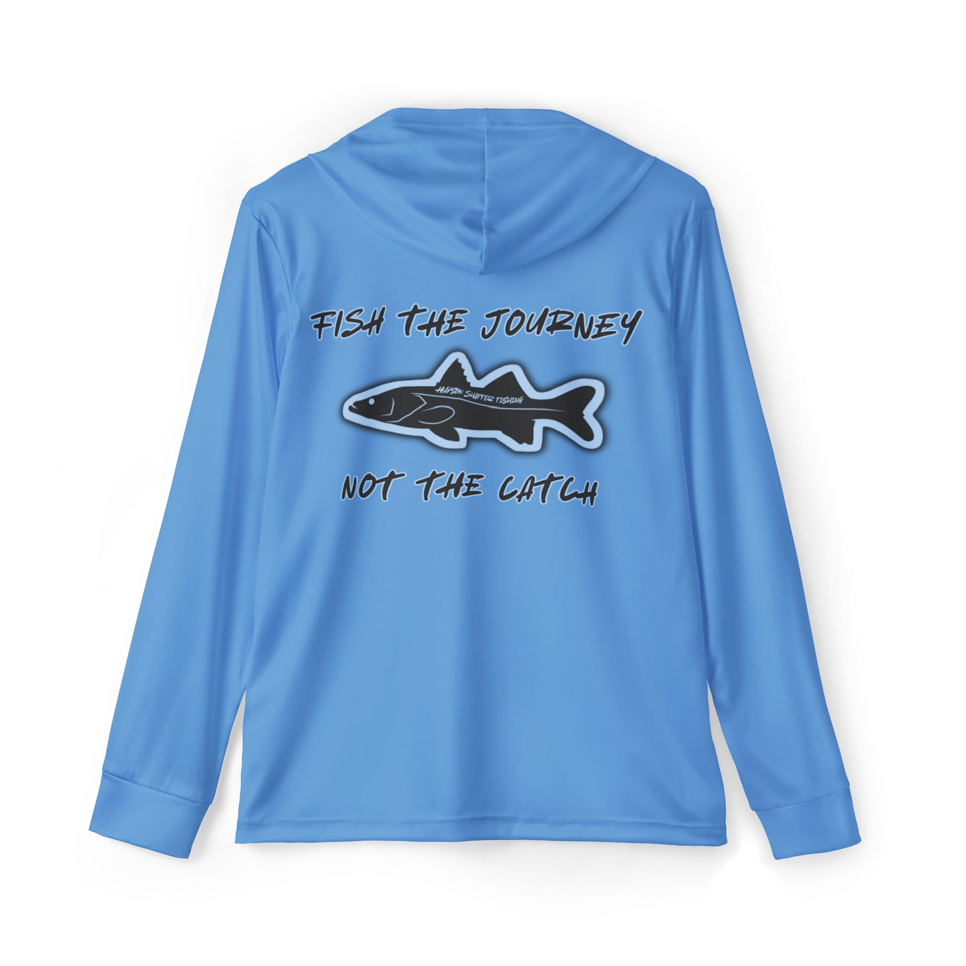 Fish The Journey UPF Hoodie (Blue)