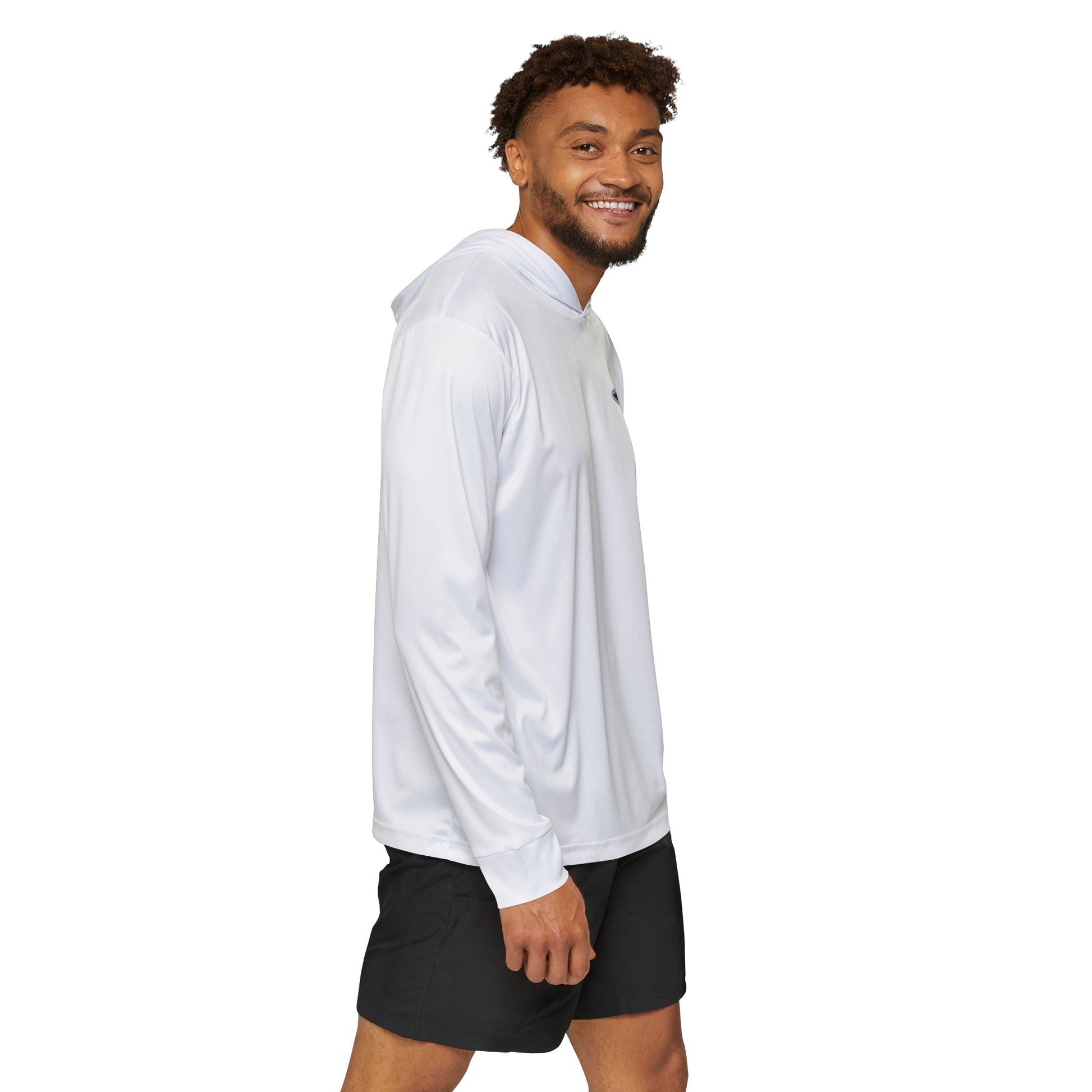 Fish The Journey UPF Hoodie (White)