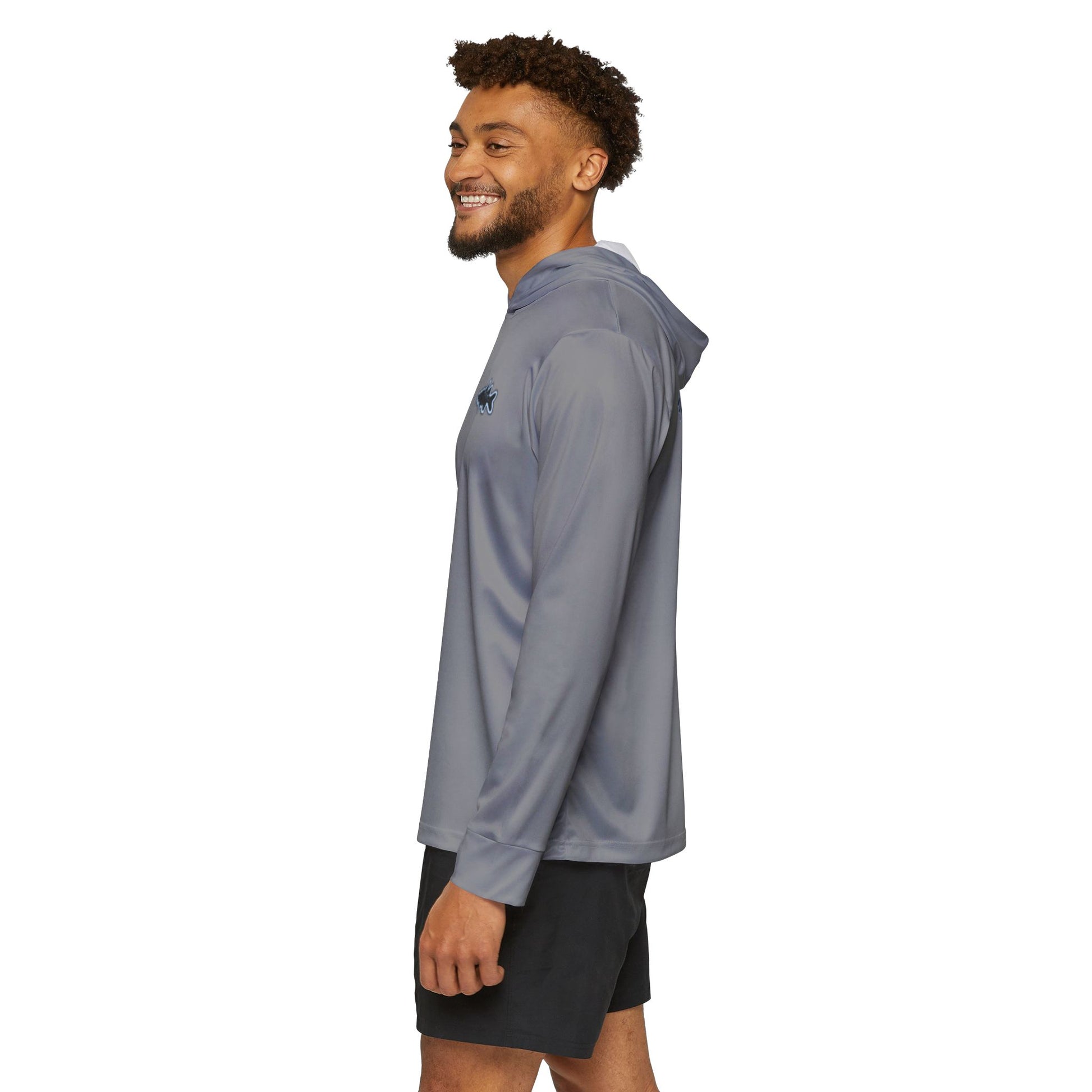 Fish The Journey UPF Hoodie (Grey)