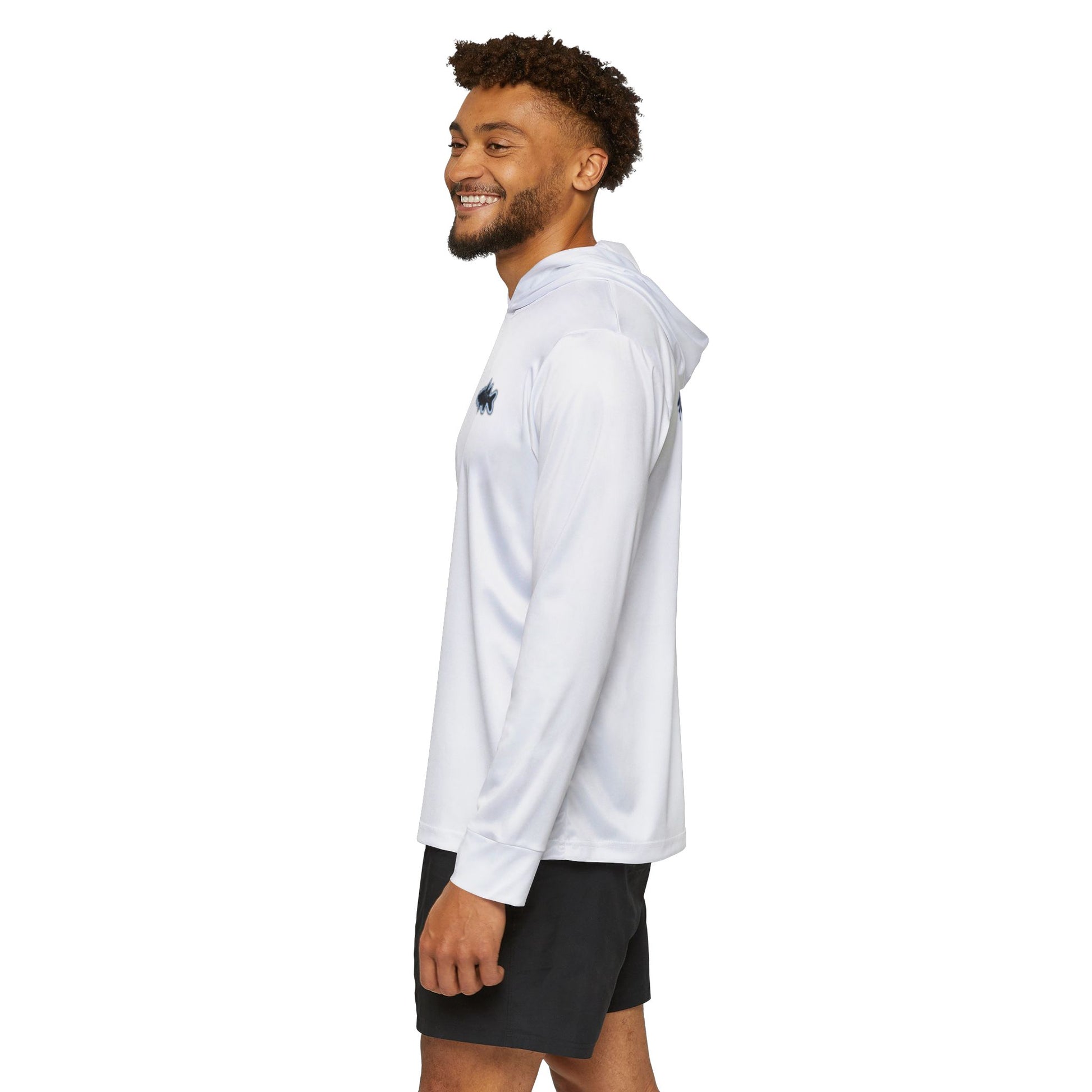 Fish The Journey UPF Hoodie (White)