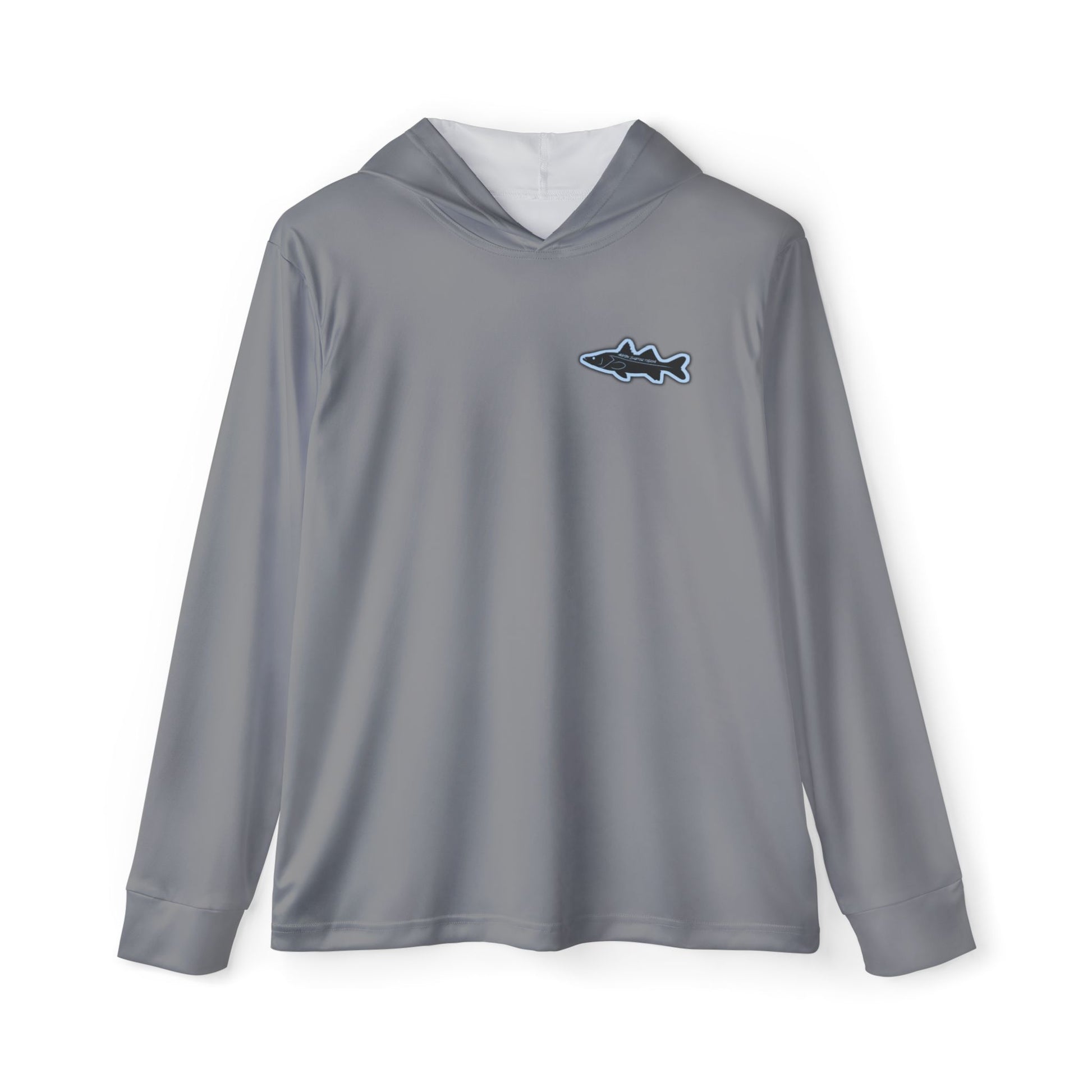 Fish The Journey UPF Hoodie (Grey)